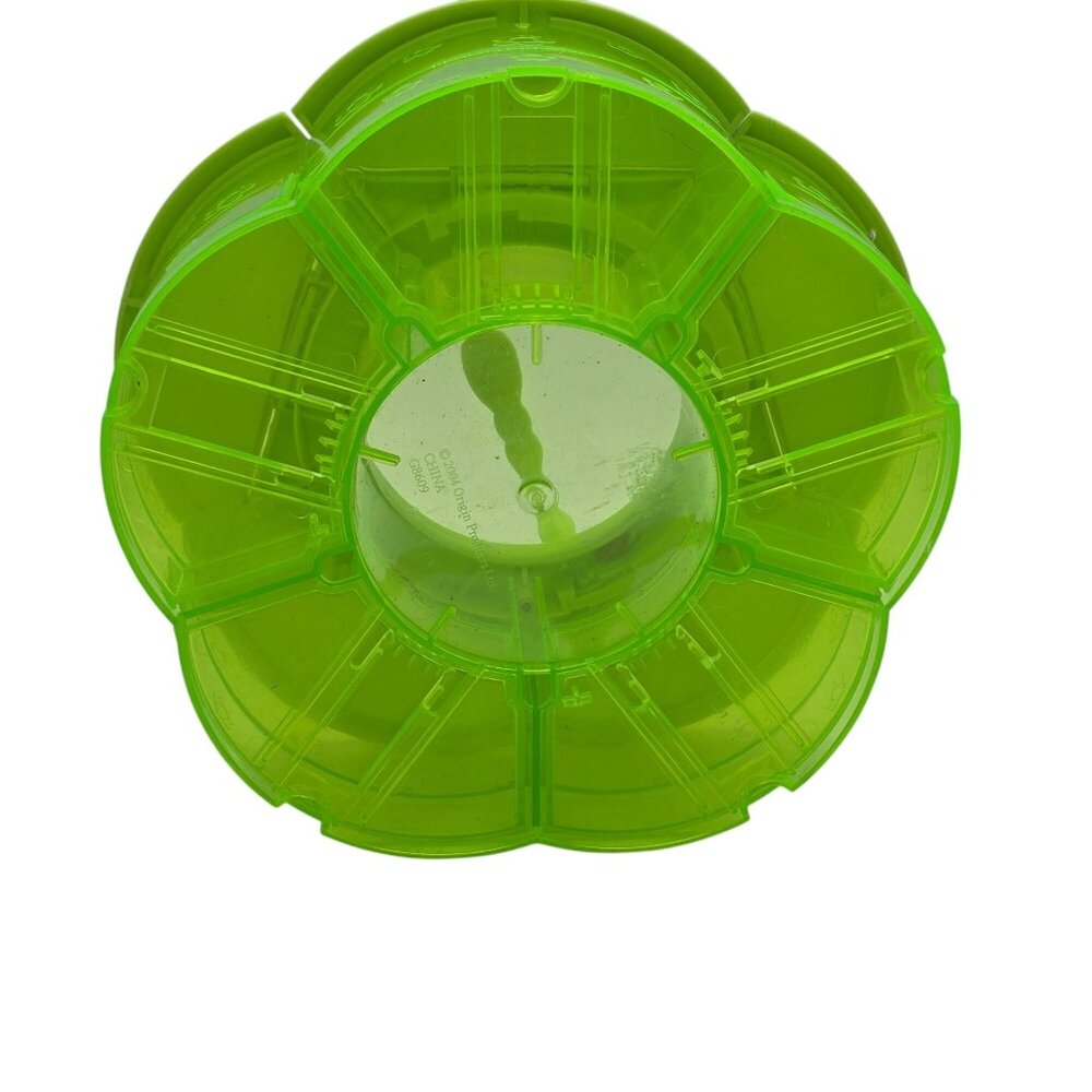 Polly Pocket Translucent Green Vintage Compact Storage Case - Picture 5 of 14